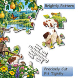 Farmyard Friends Jigsaw Puzzle 1000 Pieces