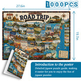 American Road Trip Jigsaw Puzzle 1000 Pieces
