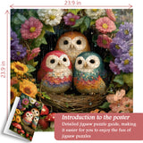 Owl Nest Jigsaw Puzzle 1000 Pieces
