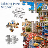 Coastal Patio Feast Jigsaw Puzzle 1000 Pieces