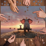 Sunset Buddies Jigsaw Puzzle 1000 Pieces