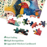 Rainbow Feather Collection Jigsaw Puzzle 1000 Pieces
