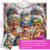 Party Grandma Jigsaw Puzzle 1000 Pieces