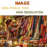 Boho Spice Market Jigsaw Puzzle 1000 Pieces