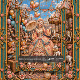 Retro Circus Carnival Jigsaw Puzzle 1000 Pieces