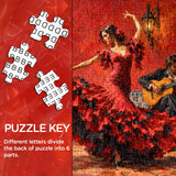Red Passion Jigsaw Puzzle 1000 Pieces