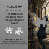 Library Elf Cat Jigsaw Puzzle 1000 Pieces