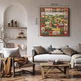 Quilted Countryside Jigsaw Puzzle 1000 Pieces