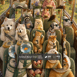 Animal Road Trip Jigsaw Puzzle 1000 Pieces
