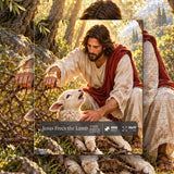 Jesus Frees the Lamb Jigsaw Puzzle 1000 Pieces