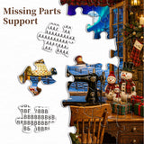 Christmas Sewing Nook Jigsaw Puzzle 1000 Pieces