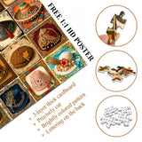 Vintage Hat Collage Jigsaw Puzzle 1000 Pieces