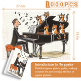 Cat Choir Jigsaw Puzzle 1000 Pieces