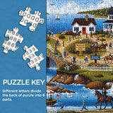 Sunshine Coast Town Jigsaw Puzzle 1000 Pieces