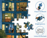 Nightlife In The Building Jigsaw Puzzle 1000 Pieces