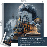 Travel Book Jigsaw Puzzle 1000 Pieces
