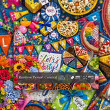 Rainbow Dessert Carnival Jigsaw Puzzle 1000 Pieces