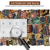 USA Vintage Stickers Jigsaw Puzzle 1000 Pieces