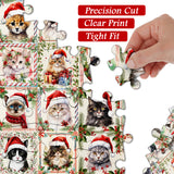 Christmas Cat Jigsaw Puzzles 1000 Pieces