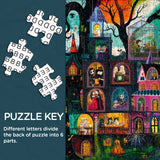 Spooky Rainy Night Jigsaw Puzzle 1000 Pieces