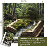 Forest In The Book Jigsaw Puzzle 1000 Pieces