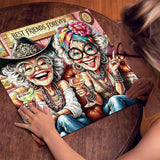 Hippie Besties Jigsaw Puzzle 1000 Pieces