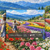 Valley of Blooms Jigsaw Puzzle 1000 Pieces