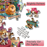 Paw Spa Party Jigsaw Puzzle 1000 Pieces
