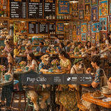 Pup Cafe Jigsaw Puzzle 1000 Pieces