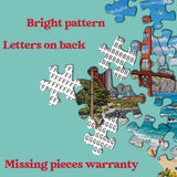 Golden Gate Coast Jigsaw Puzzle 1000 Pieces
