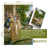 Noble Lakeside Gathering Jigsaw Puzzle 1000 Pieces