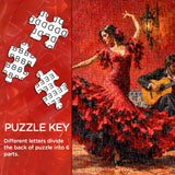 Red Passion Jigsaw Puzzle 1000 Pieces