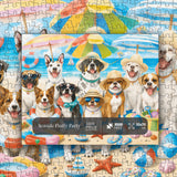 Seaside Fluffy Party Jigsaw Puzzle 1000 Pieces