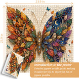 Daynight Butterfly Jigsaw Puzzle 1000 Pieces