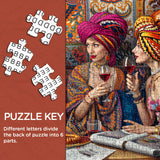Elegant Ladies' Gathering Jigsaw Puzzle 1000 Pieces