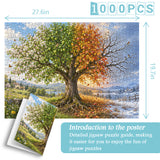 Seasons of an Apple Tree Jigsaw Puzzle 1000 Pieces