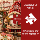 Christmas Gnome Bakery Jigsaw Puzzle 1000 Pieces