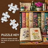 Floral Painting Desk Jigsaw Puzzle 1000 Pieces