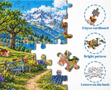 Summer at the Chalet Jigsaw Puzzle 1000 Pieces