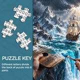 Frozen Canvas Jigsaw Puzzle 1000 Pieces