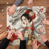 Dragon Maiden Jigsaw Puzzle 1000 Pieces
