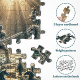 Water Chess Battle Jigsaw Puzzle 1000 Pieces