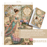 Spring Garden Lady Jigsaw Puzzle 1000 Pieces