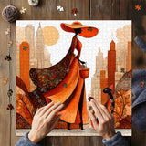 Orange Time Jigsaw Puzzle 1000 Pieces