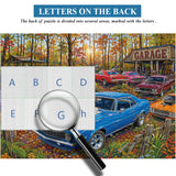 Autumn Muscle Cars Jigsaw Puzzle 1000 Pieces