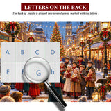 Christmas Carol Chorus Jigsaw Puzzle 1000 Pieces