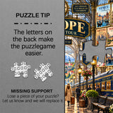 Europe Travel Adventure Jigsaw Puzzle 1000 Pieces