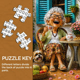 Grandmas' Happy Tea Party Jigsaw Puzzle 1000 Pieces