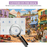 Provence Town Square Jigsaw Puzzle 1000 Pieces