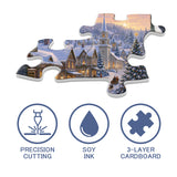 Xmas at Snowy Hollow Jigsaw Puzzle 1000 Pieces